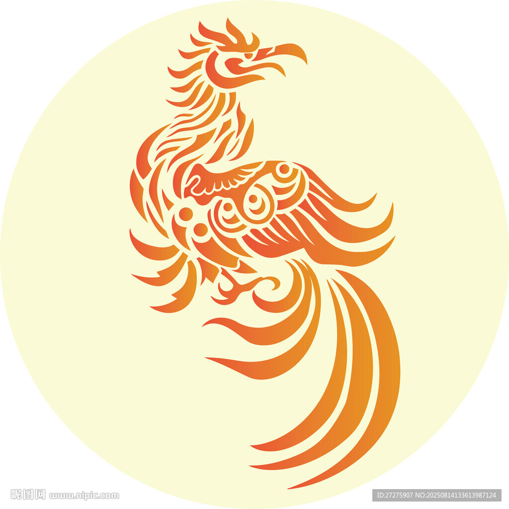凤凰图案设计