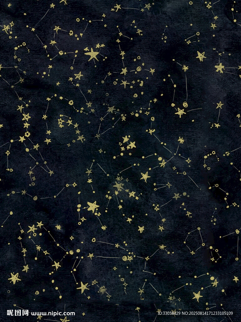 璀璨星空背景图
