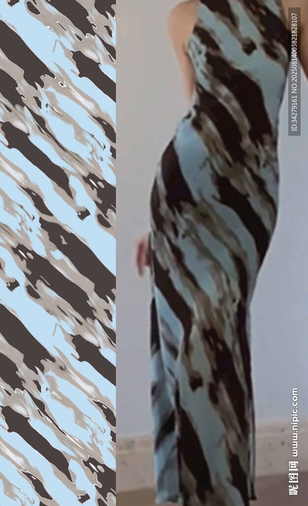 扎染斜纹