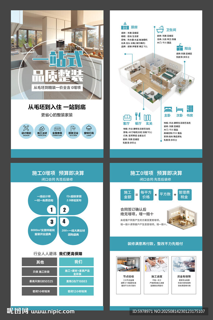 家居装修展板设计