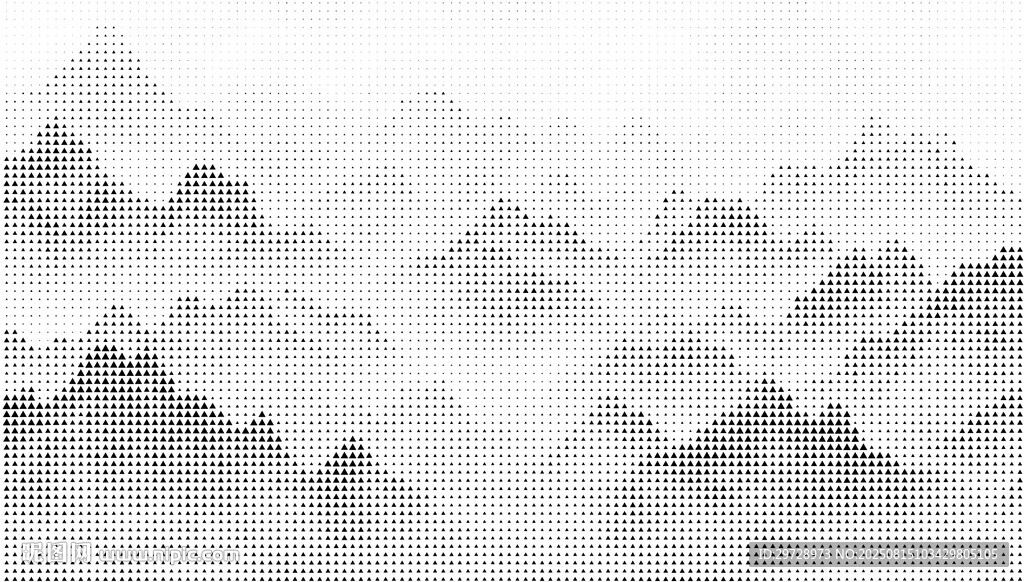 三角形激光镂空山