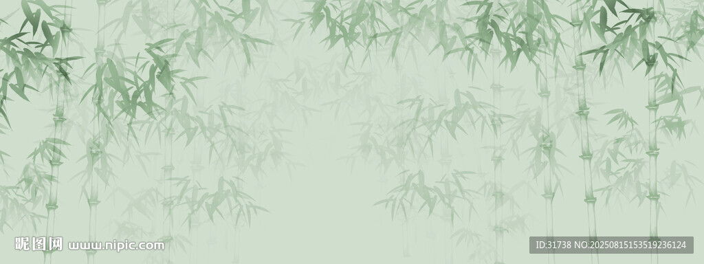 水墨竹子