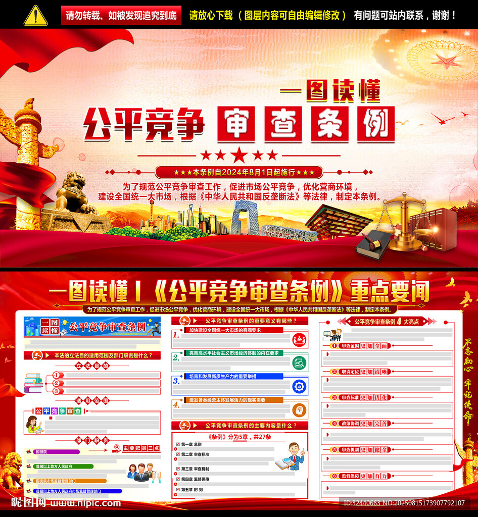 图解公平竞争审查条例