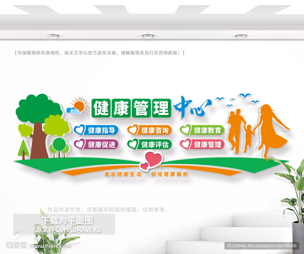 健康管理中心医疗宣传墙
