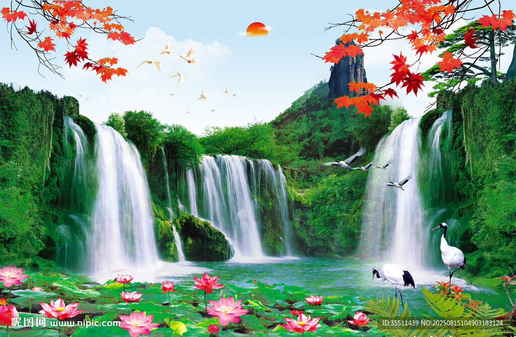 山水风景画