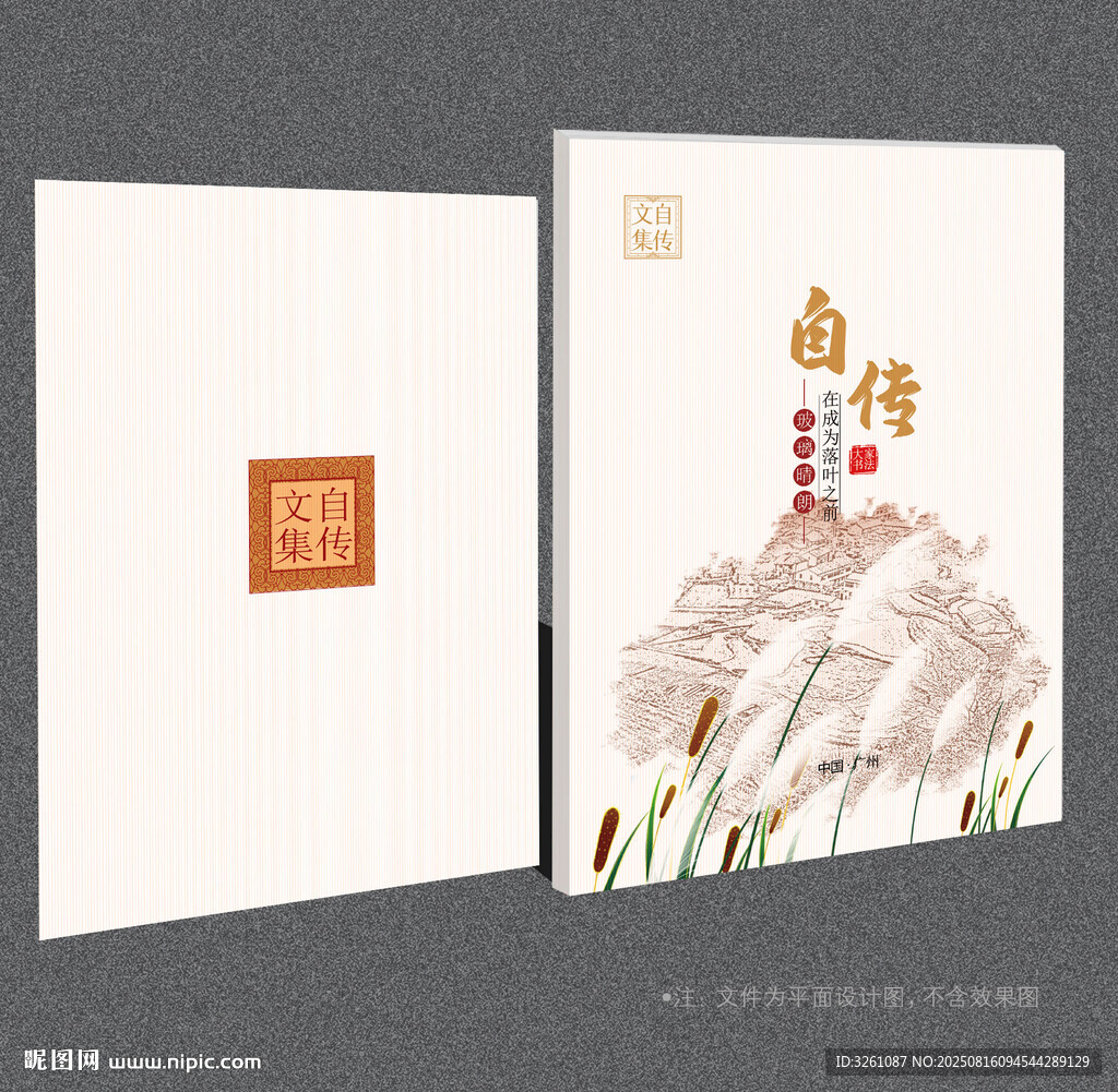 自传封面