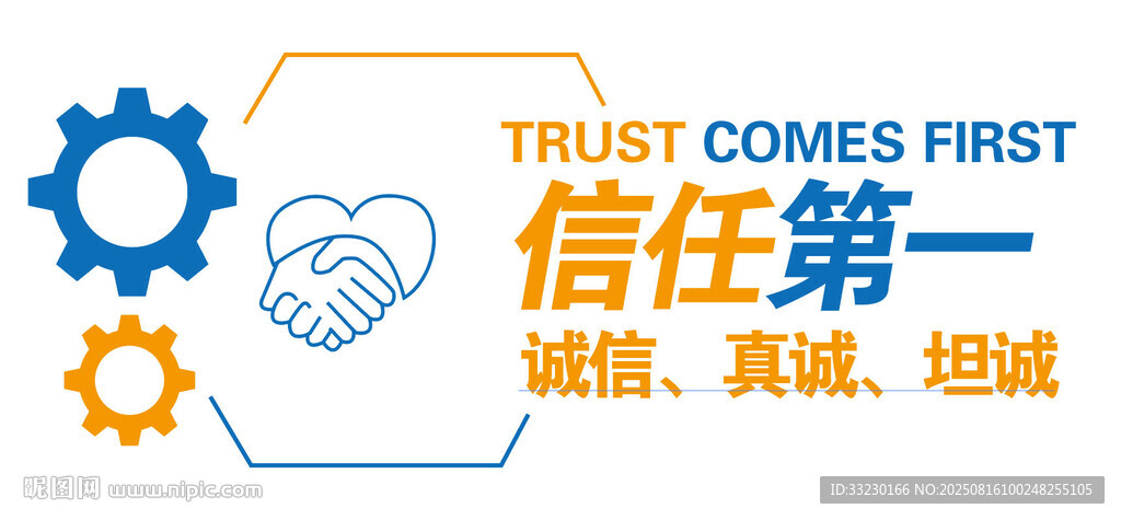 携手共进 信任铸就成功文化墙