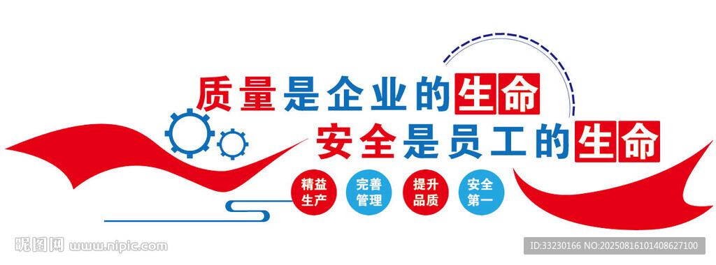 企业安全质量文化墙