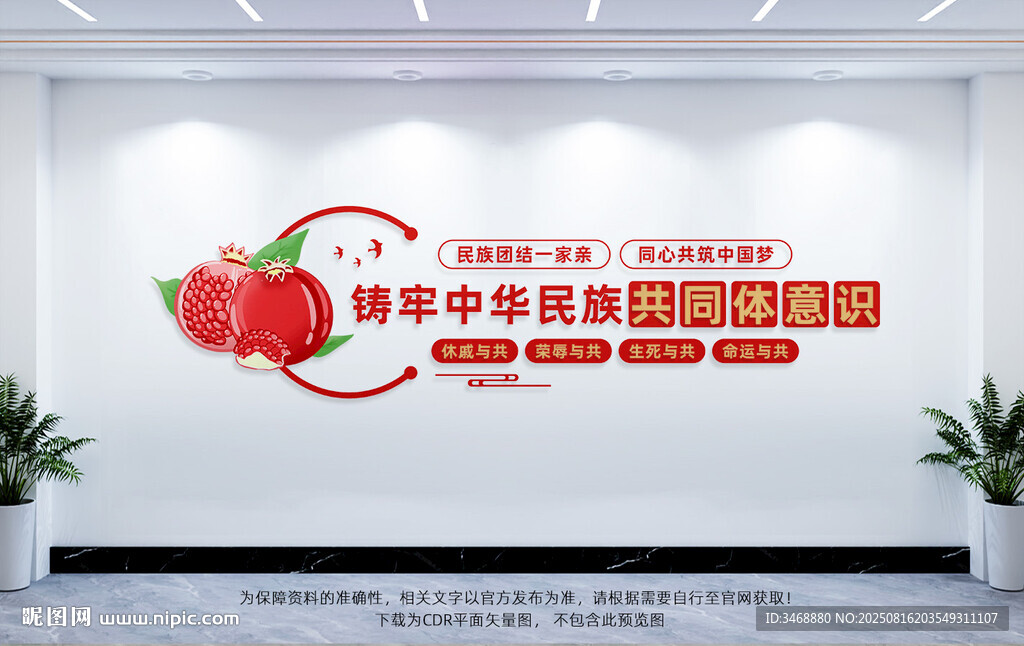 民族团结文化墙