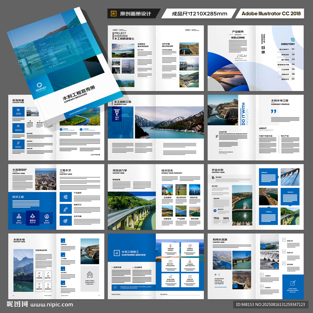 大坝宣传册 