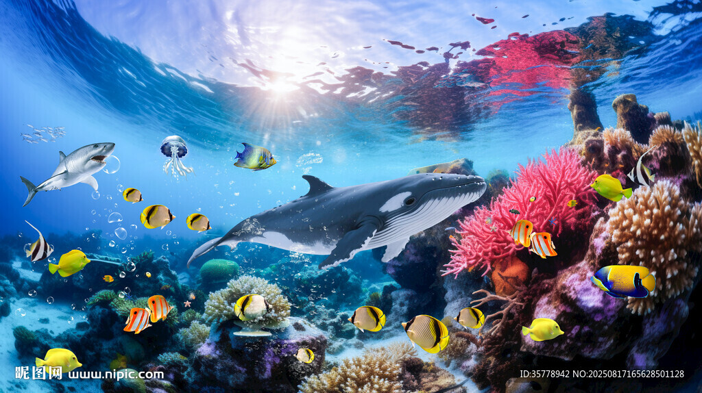 海洋馆背景