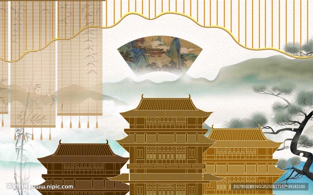 古风建筑景观图