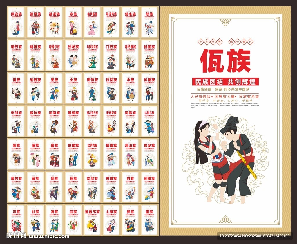 56个民族