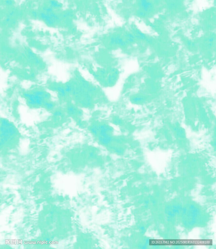 浅蓝扎染 