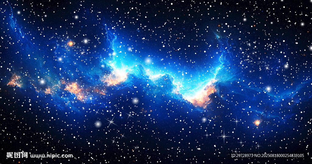 蓝色星空