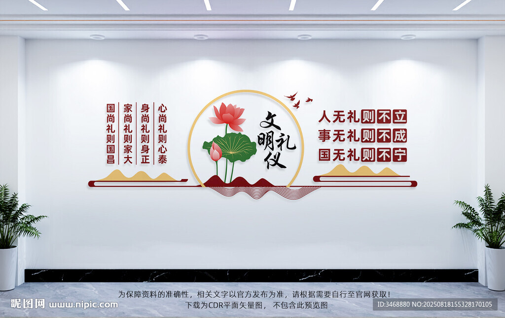 文明礼仪文化墙