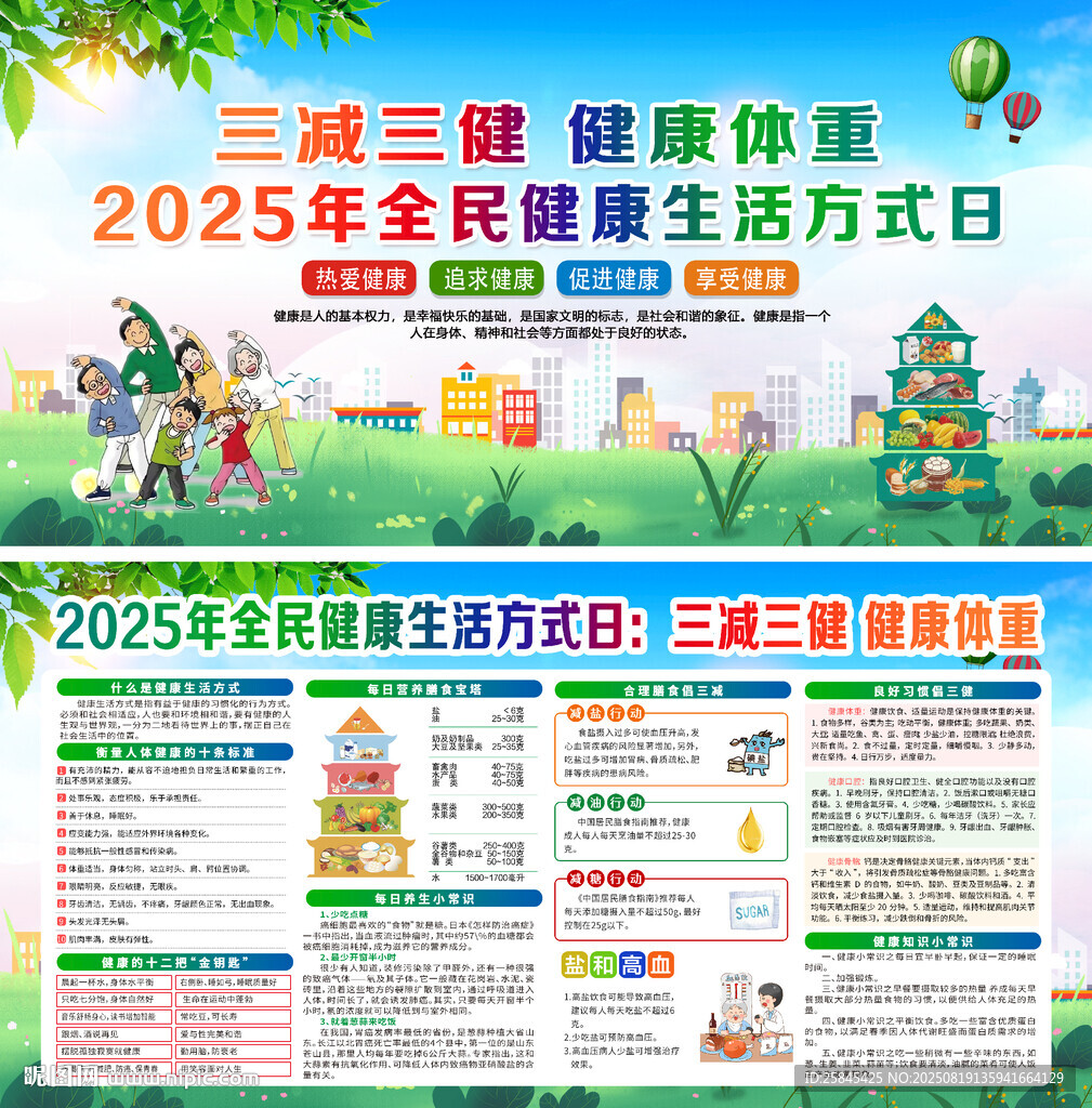 2025年全民健康生活方式日