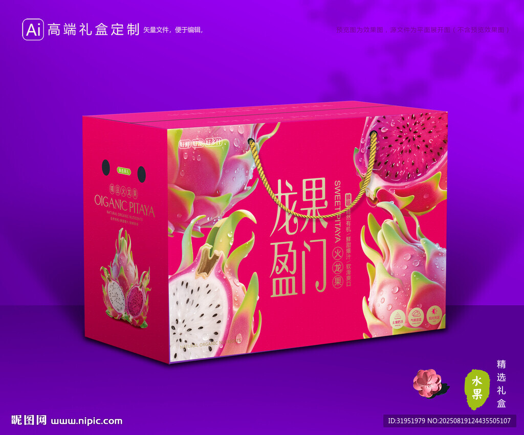 火龙果包装 水果礼盒