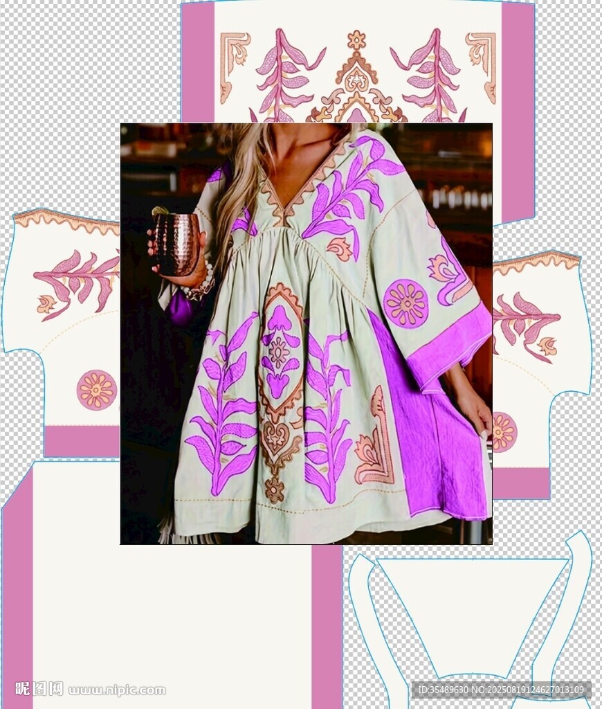 定位花