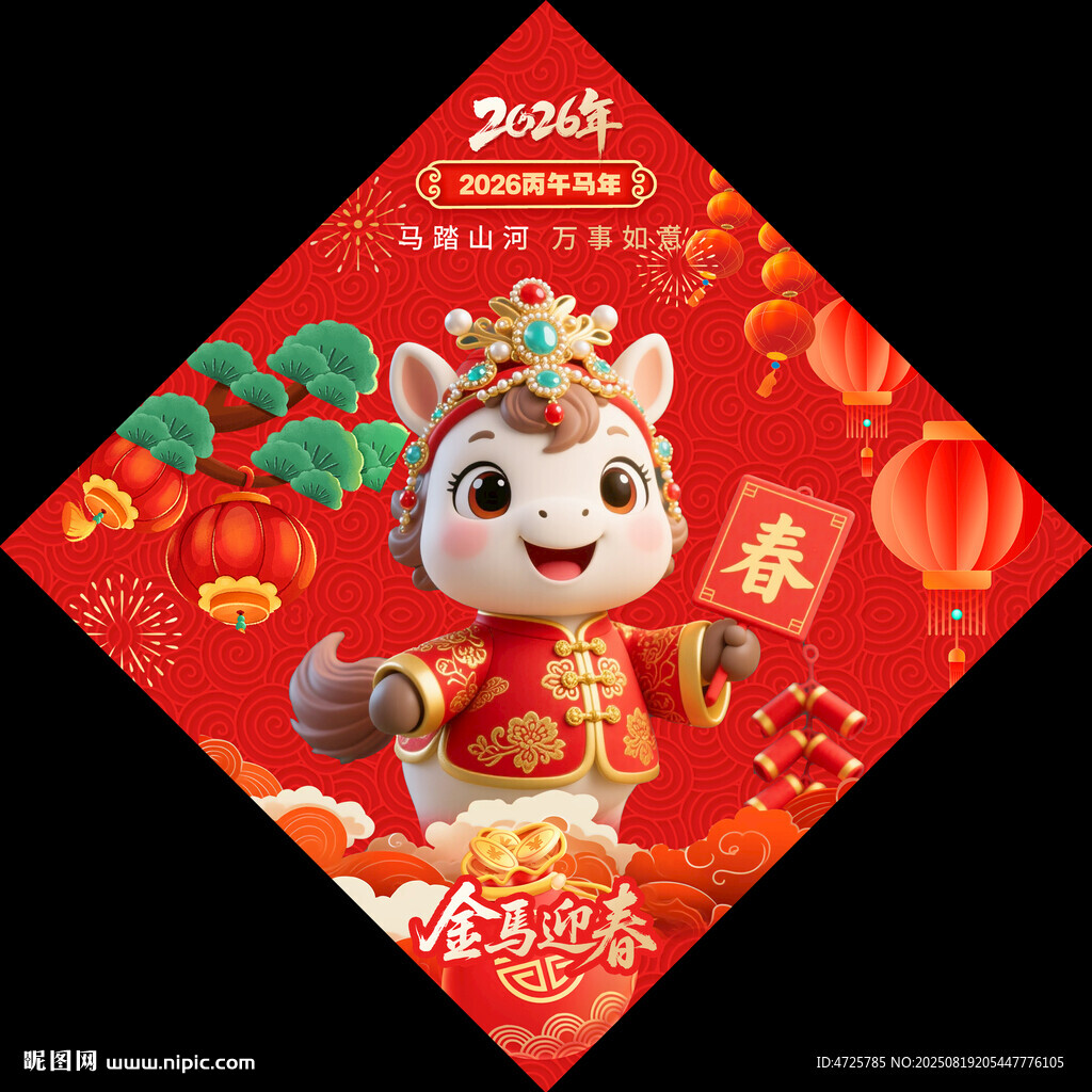 马年福字