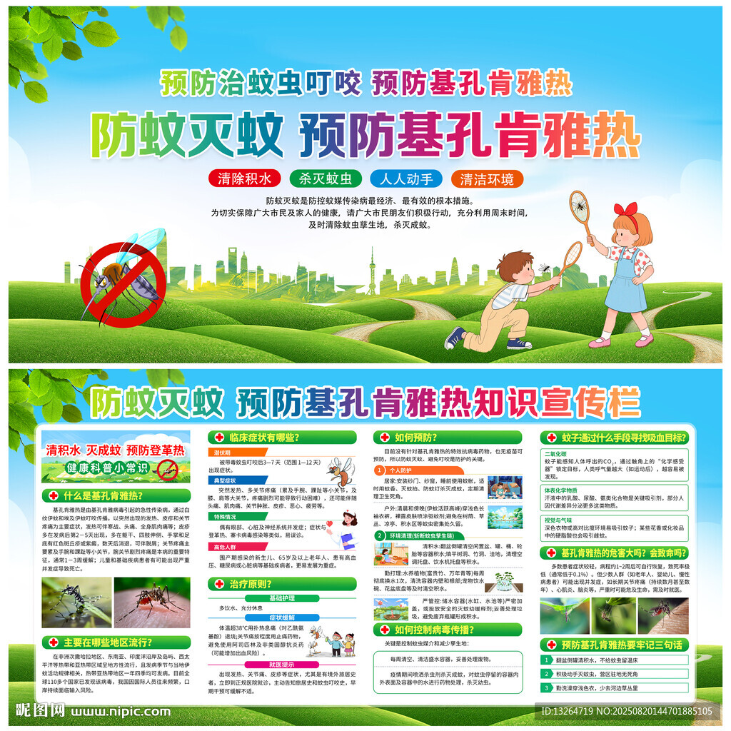 基孔肯雅热展板