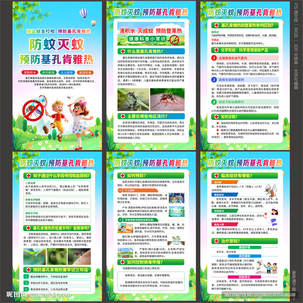 基孔肯雅热宣传展板