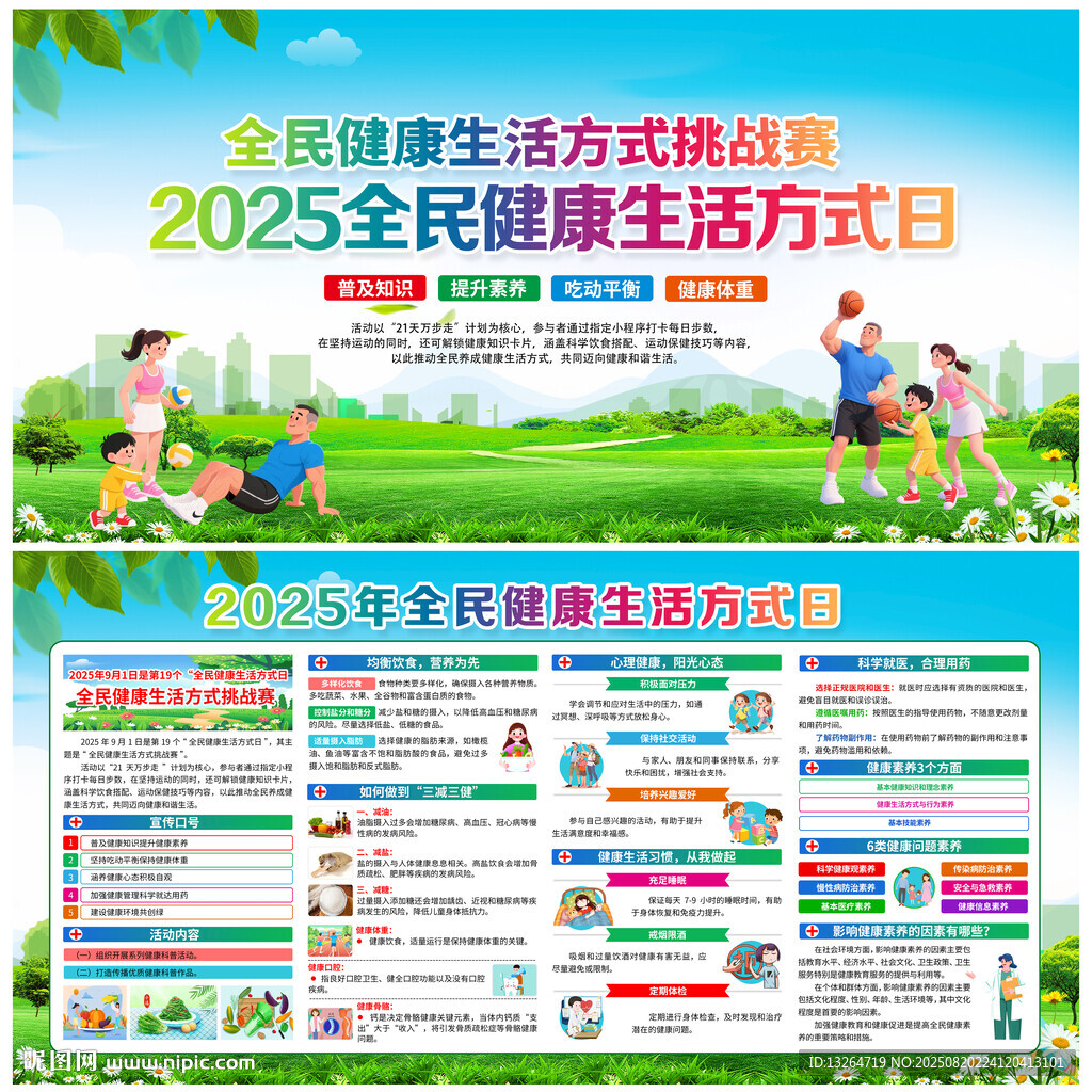 全民健康生活方式日