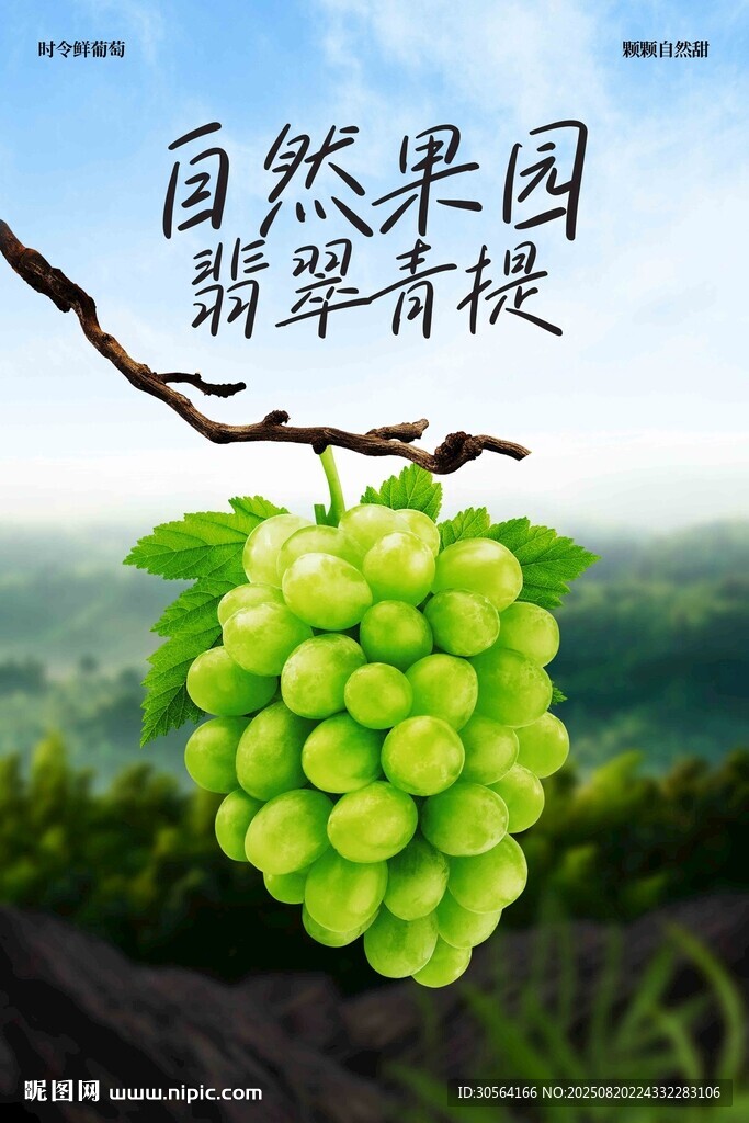 青提水果促销活动宣传海报