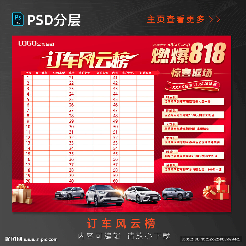 订车风云榜