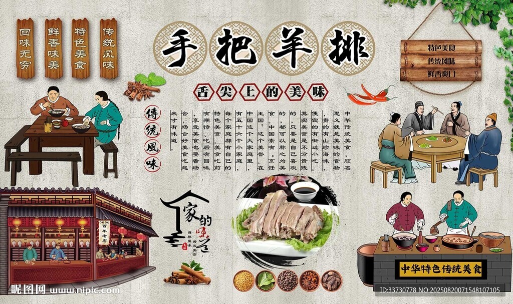 手把羊排