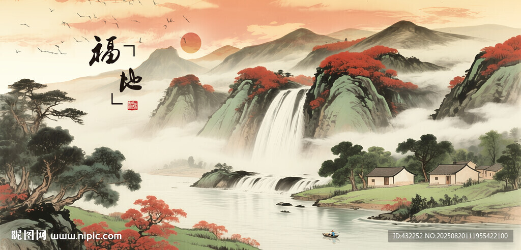 山水国画意境美
