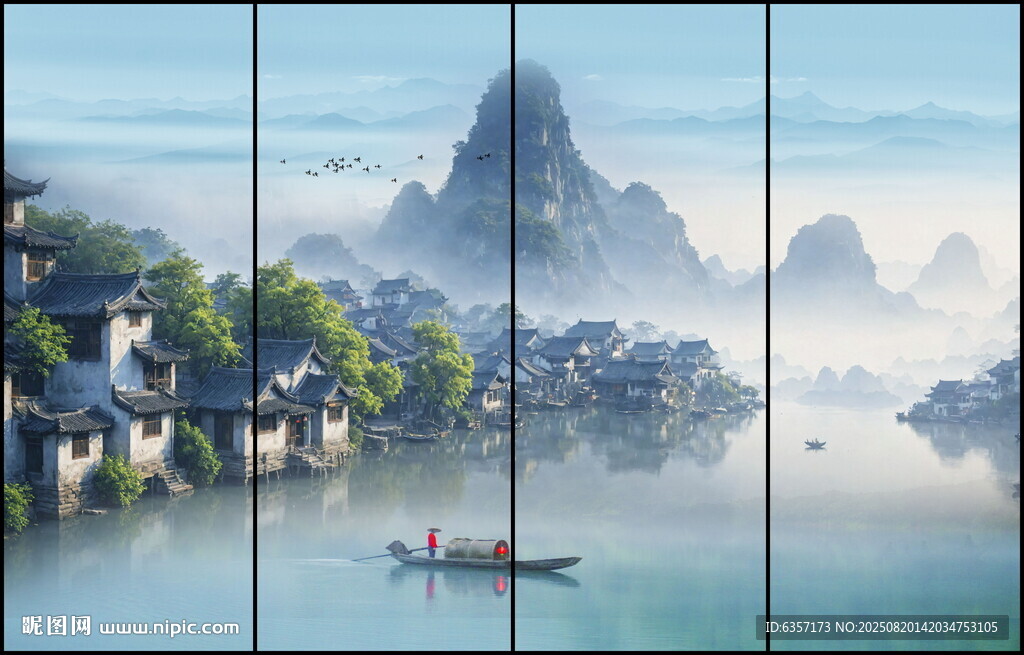意境江南水乡
