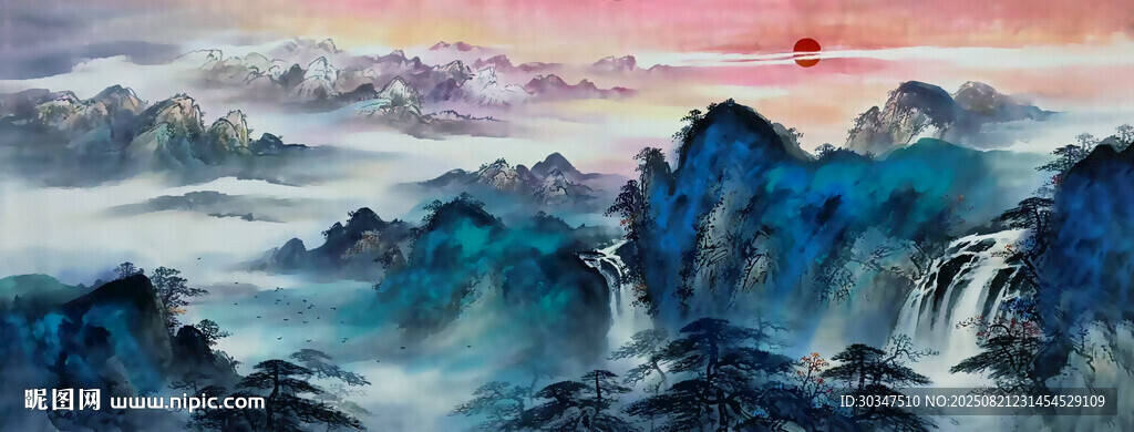 国画山水