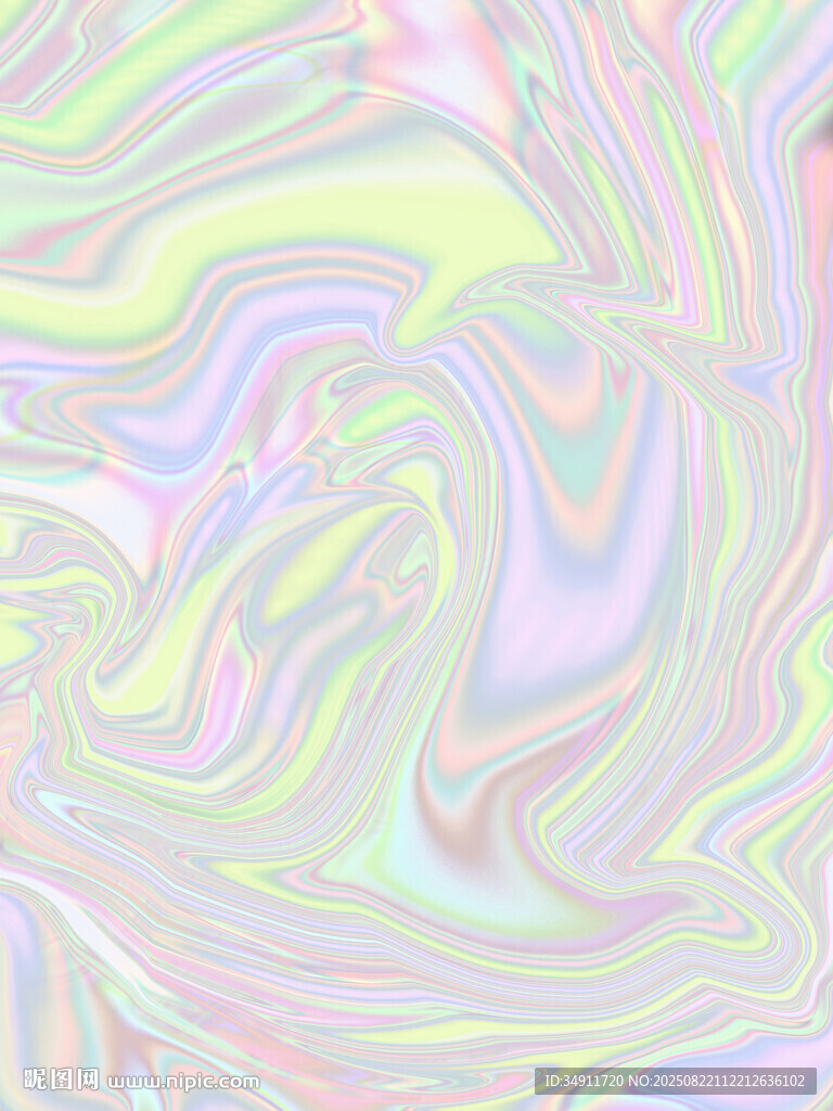 梦幻渐变流体纹理背景