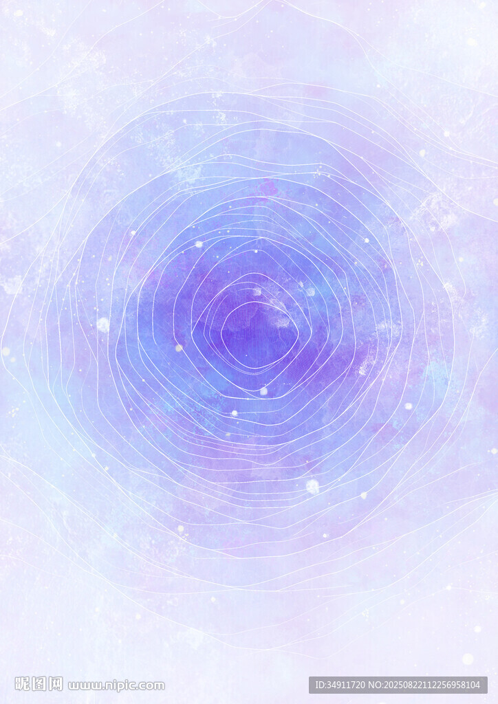 梦幻蓝紫色渐变光晕背景