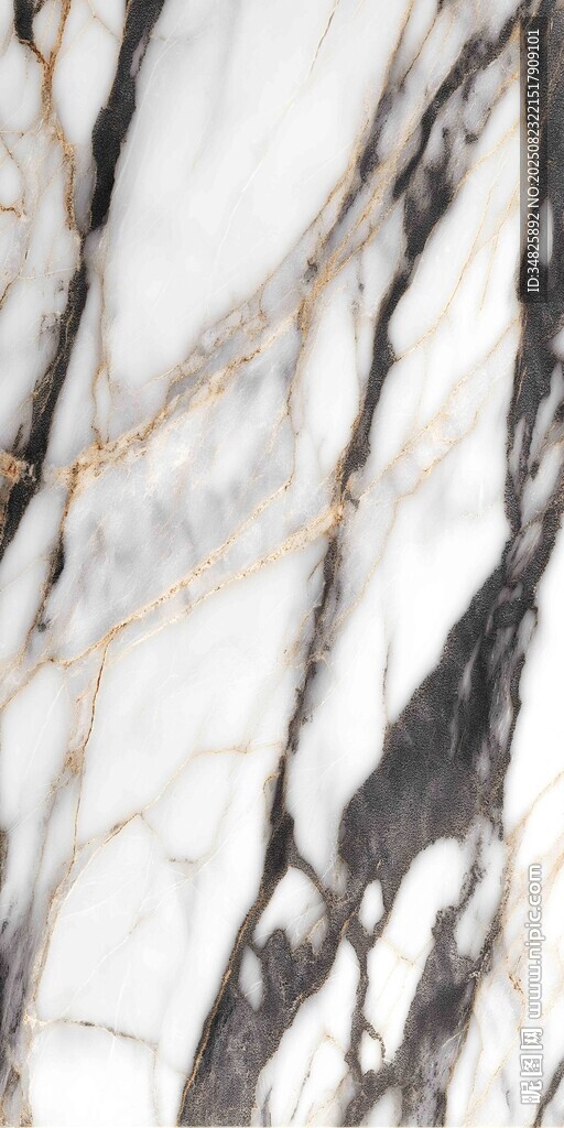 黑白纹理大理石图案