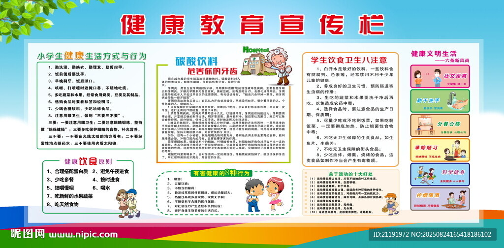 健康教育宣传栏