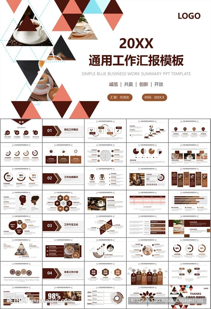 咖啡厅美食餐甜点咖啡文化PPT