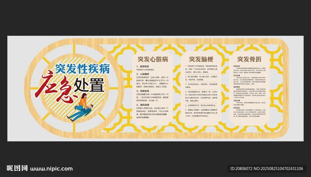 应急处置养老文化墙