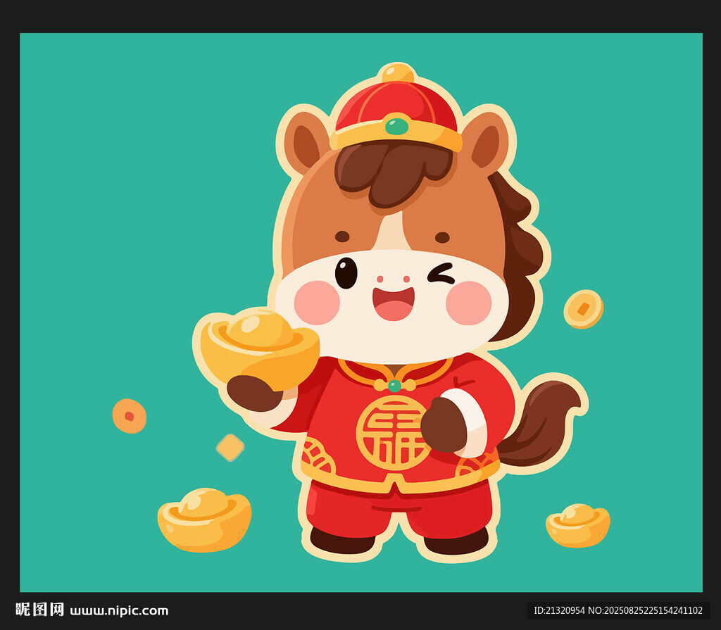 2026马年卡通形象