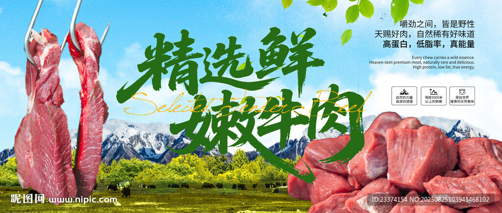 鲜牛肉banner