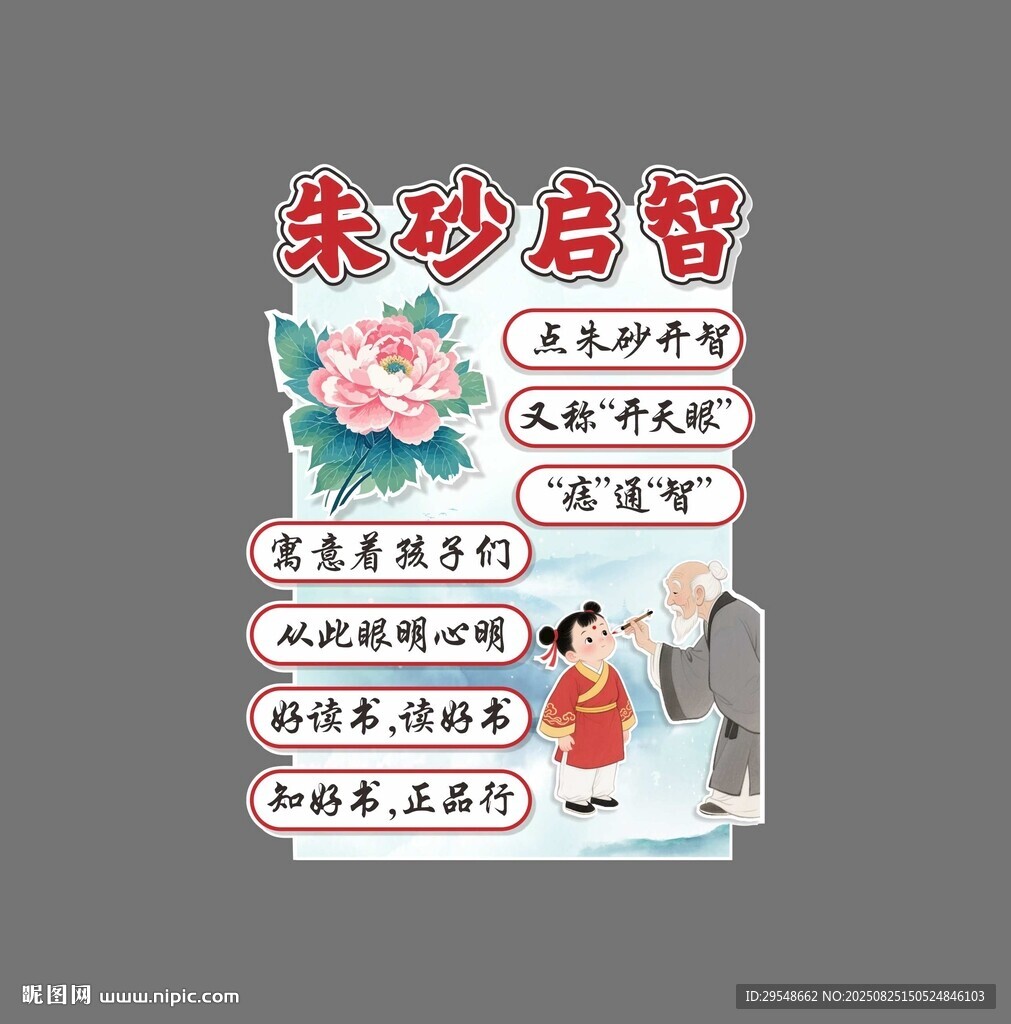 朱砂启智仪式流程展示