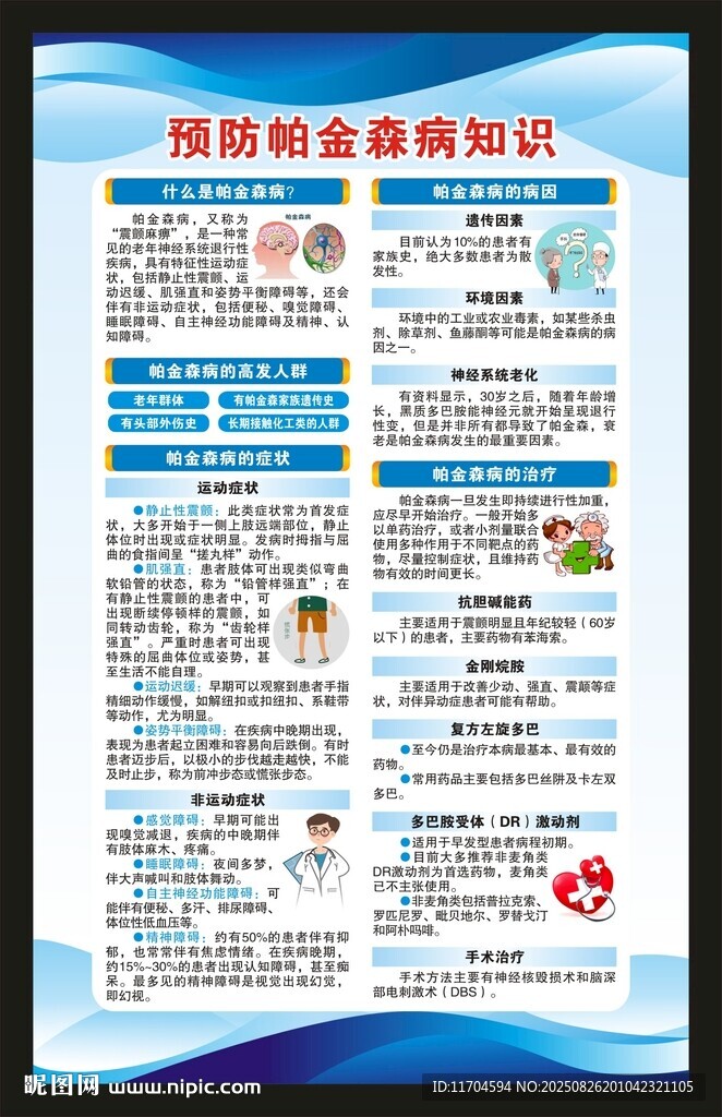 世界帕金森病日海报
