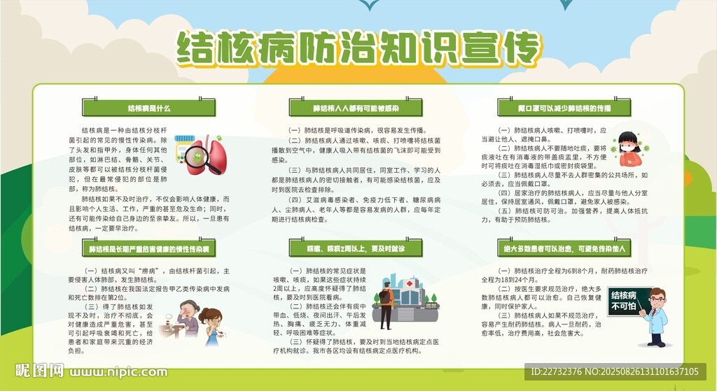 预防防治肺结核