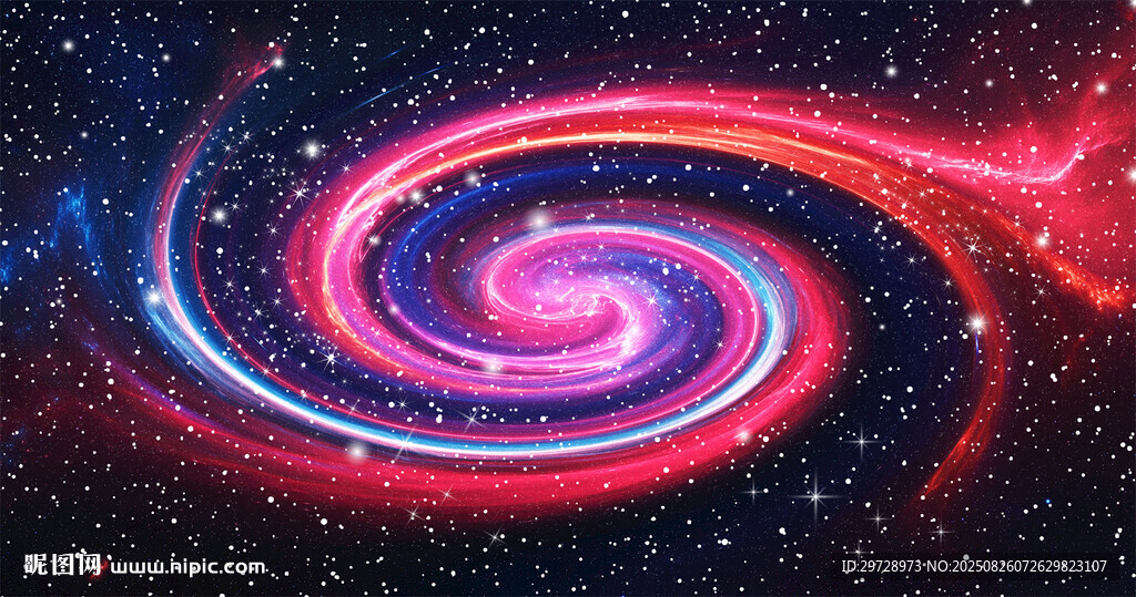 绚丽旋涡星空软膜天花吊顶