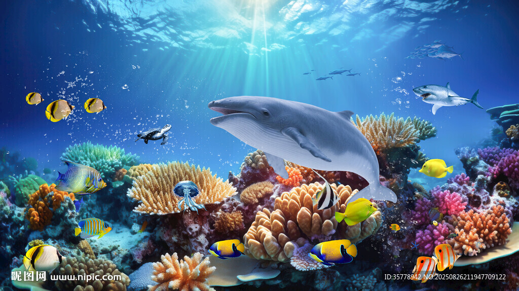 海底世界海底生物