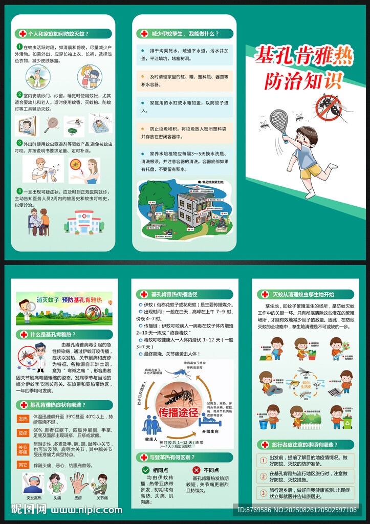 基孔肯雅热三折页