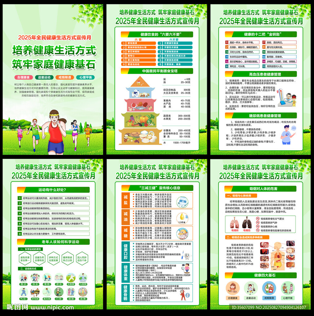 2025年全民健康生活方式宣传