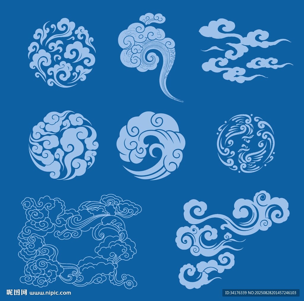 中式传统云纹