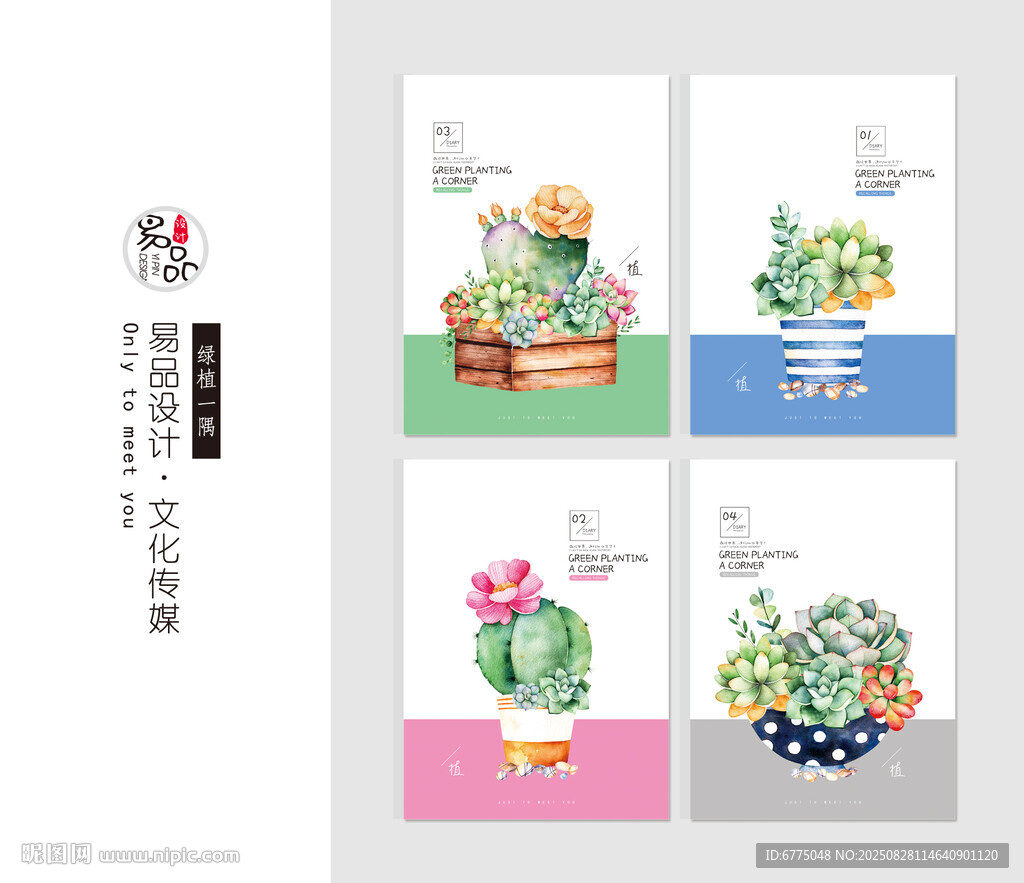 绿植一偶